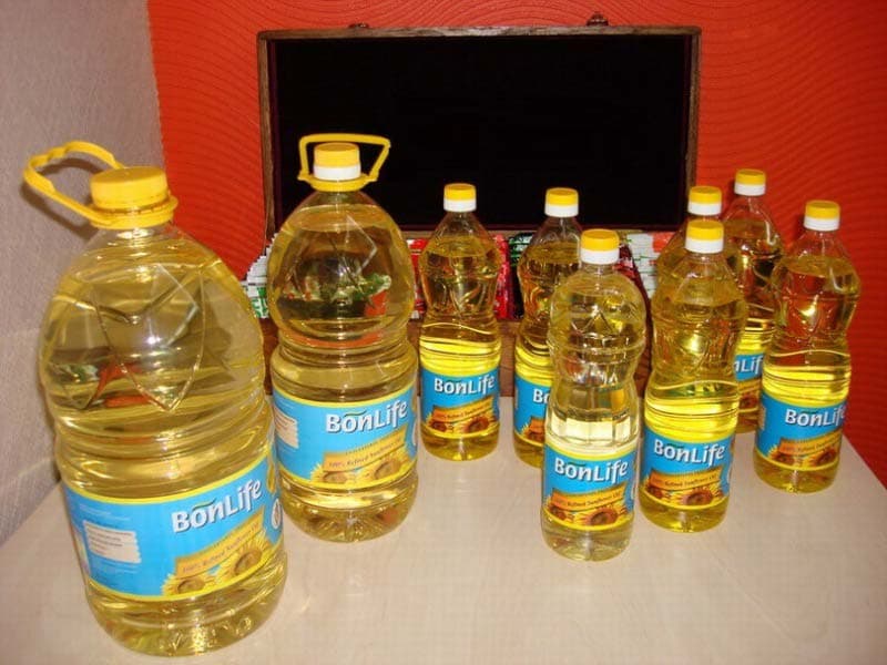 100_ Pure Refined Sunflower Oil